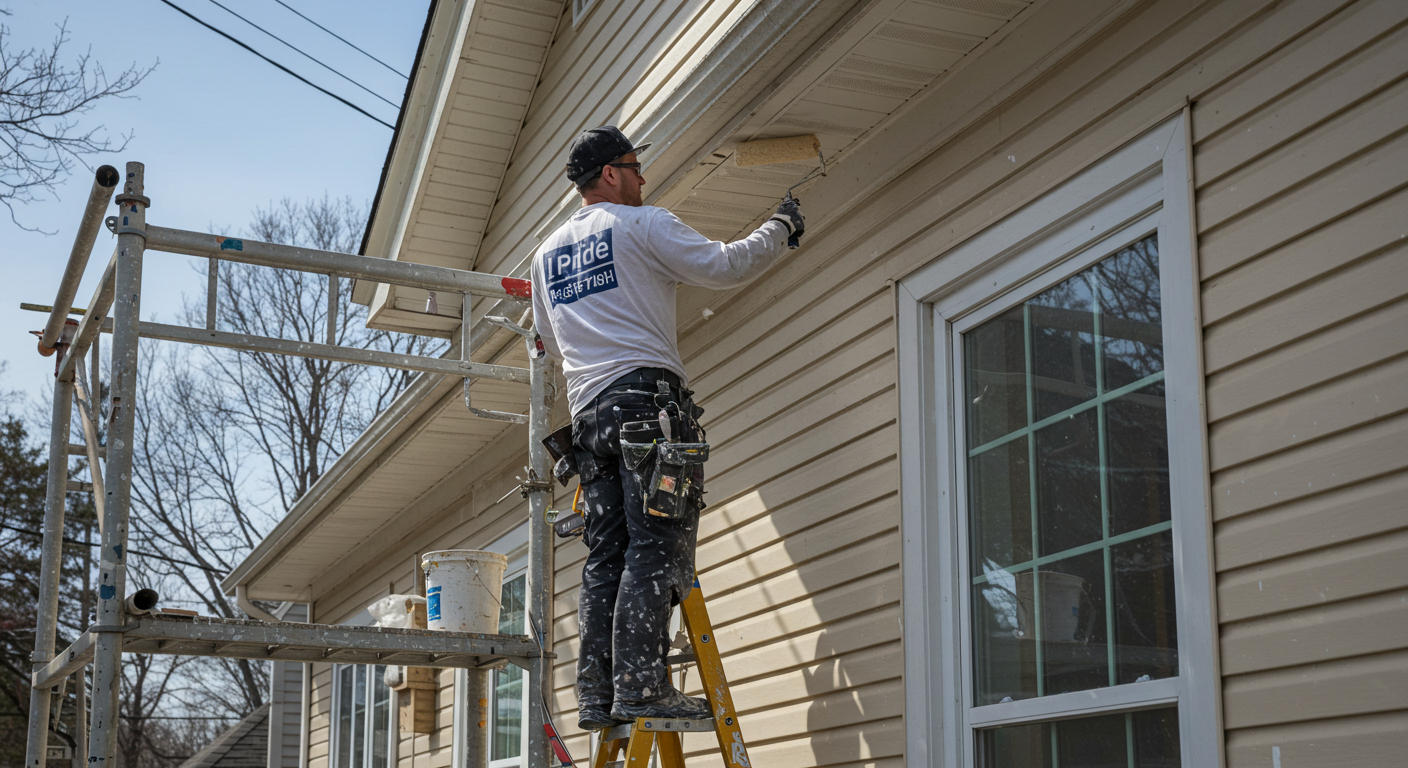Exterior painting project